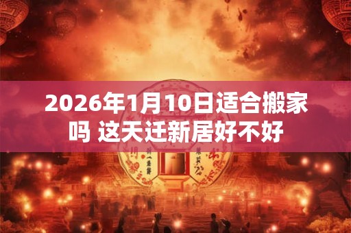 2026年1月10日适合搬家吗 这天迁新居好不好