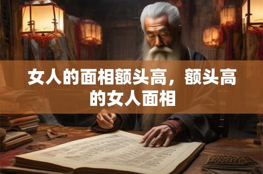 女人的面相额头高，额头高的女人面相
