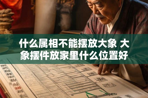 什么属相不能摆放大象 大象摆件放家里什么位置好 什么属相不能摆放大象 大象摆件放家里什么位置好