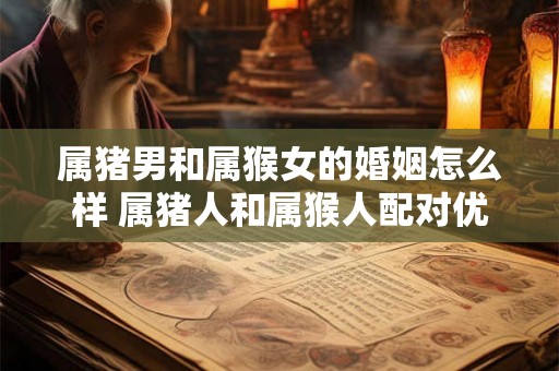 属猪男和属猴女的婚姻怎么样 属猪人和属猴人配对优缺点 属猪男和属猴女的婚姻怎么样 属猪人和属猴人配对优缺点