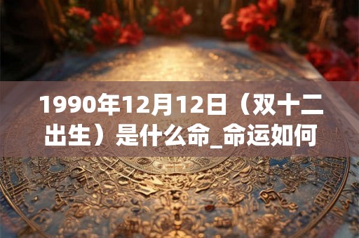 1990年12月12日（双十二出生）是什么命_命运如何