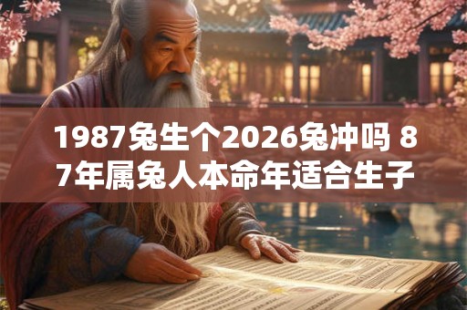 1987兔生个2026兔冲吗 87年属兔人本命年适合生子吗