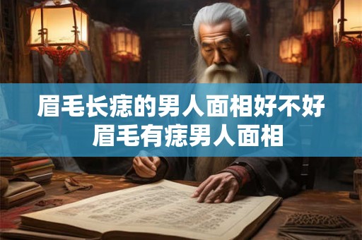 眉毛长痣的男人面相好不好 眉毛有痣男人面相 眉毛长痣的男人面相好不好 眉毛有痣男人面相