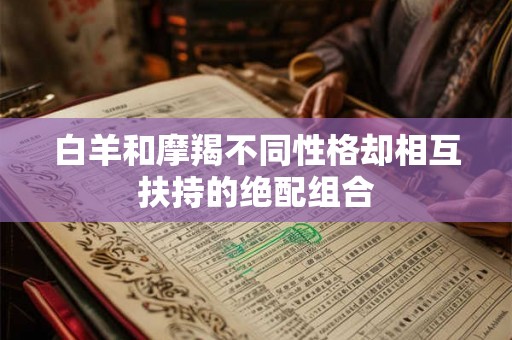 白羊和摩羯不同性格却相互扶持的绝配组合 白羊和摩羯不同性格却相互扶持的绝配组合