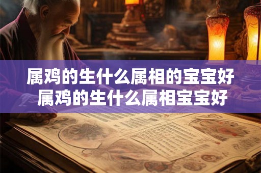 属鸡的生什么属相的宝宝好 属鸡的生什么属相宝宝好