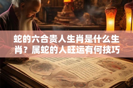 蛇的六合贵人生肖是什么生肖？属蛇的人旺运有何技巧？
