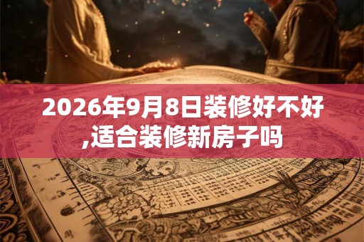 2026年9月8日装修好不好,适合装修新房子吗 2026年9月8日装修好不好,适合装修新房子吗
