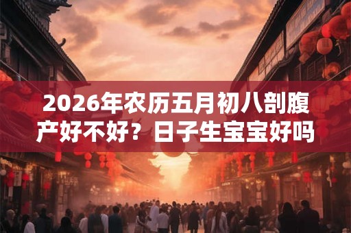 2026年农历五月初八剖腹产好不好？日子生宝宝好吗？