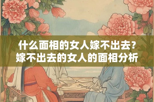 什么面相的女人嫁不出去？嫁不出去的女人的面相分析！