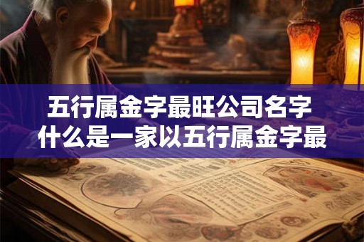 五行属金字最旺公司名字 什么是一家以五行属金字最旺的公司名字 五行属金字最旺公司名字 什么是一家以五行属金字最旺的公司名字
