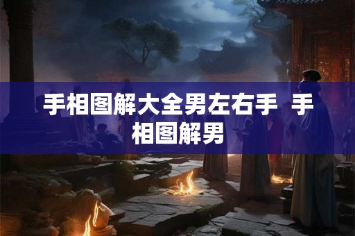 手相图解大全男左右手  手相图解男