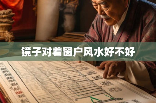 镜子对着窗户风水好不好