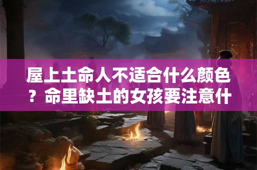 屋上土命人不适合什么颜色?命里缺土的女孩要注意什么? 屋上土命人不适合什么颜色?命里缺土的女孩要注意什么?