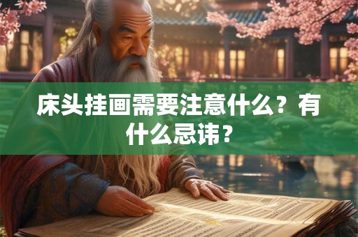 床头挂画需要注意什么？有什么忌讳？