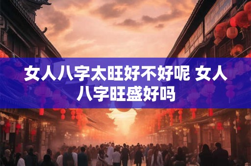 女人八字太旺好不好呢 女人八字旺盛好吗