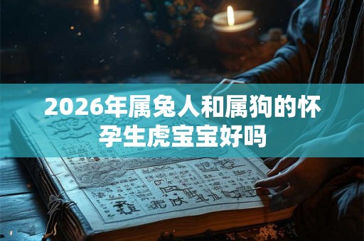 2026年属兔人和属狗的怀孕生虎宝宝好吗