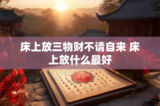 床上放三物财不请自来 床上放什么最好