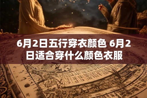 6月2日五行穿衣颜色 6月2日适合穿什么颜色衣服