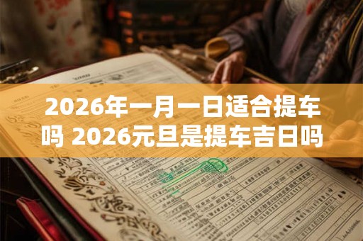 2026年一月一日适合提车吗 2026元旦是提车吉日吗
