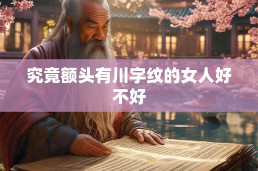 究竟额头有川字纹的女人好不好