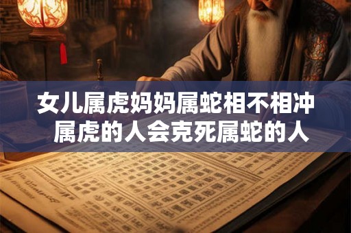 女儿属虎妈妈属蛇相不相冲  属虎的人会克死属蛇的人吗