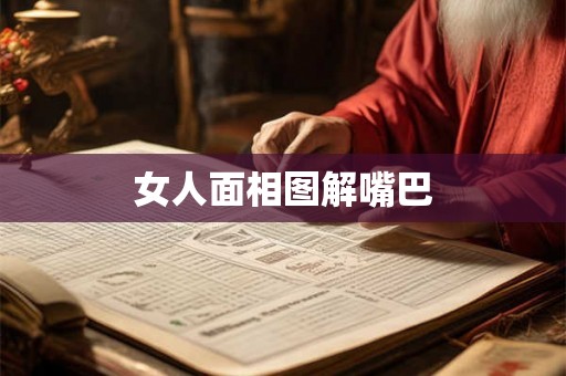 女人面相图解嘴巴