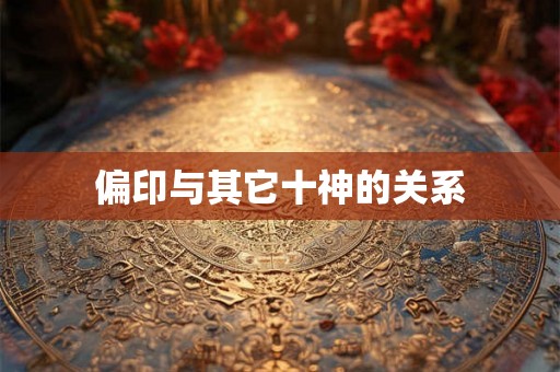 偏印与其它十神的关系