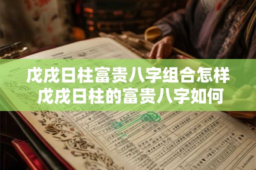 戊戌日柱富贵八字组合怎样 戊戌日柱的富贵八字如何