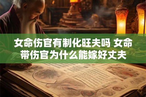 女命伤官有制化旺夫吗 女命带伤官为什么能嫁好丈夫