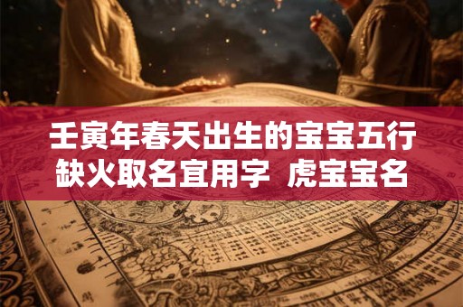 壬寅年春天出生的宝宝五行缺火取名宜用字  虎宝宝名字集锦