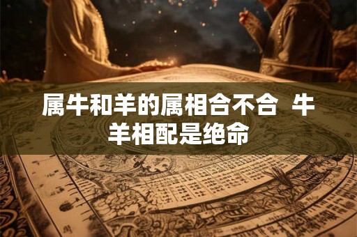 属牛和羊的属相合不合  牛羊相配是绝命