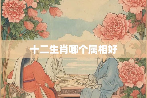 十二生肖哪个属相好