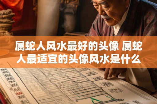 属蛇人风水最好的头像 属蛇人最适宜的头像风水是什么