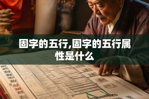 固字的五行,固字的五行属性是什么 固字的五行,固字的五行属性是什么