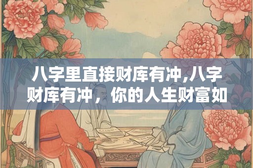 八字里直接财库有冲,八字财库有冲，你的人生财富如何？