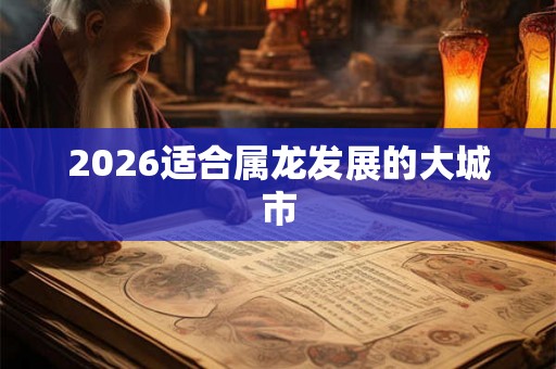 2026适合属龙发展的大城市