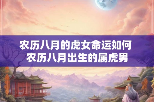 农历八月的虎女命运如何 农历八月出生的属虎男