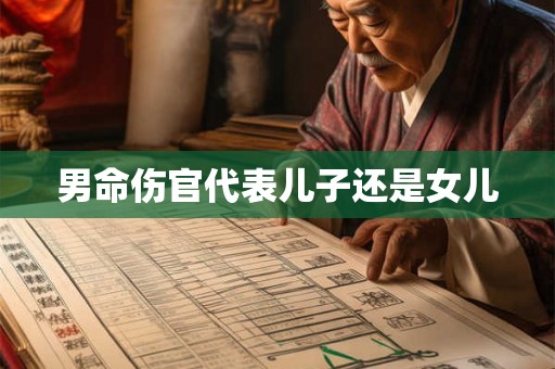 男命伤官代表儿子还是女儿