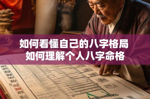 如何看懂自己的八字格局 如何理解个人八字命格