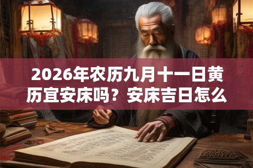 2026年农历九月十一日黄历宜安床吗？安床吉日怎么选择？