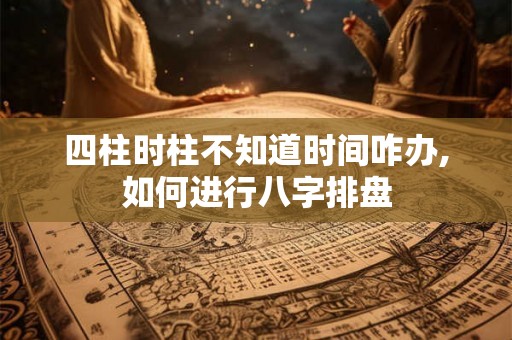 四柱时柱不知道时间咋办,如何进行八字排盘 四柱时柱不知道时间咋办,如何进行八字排盘