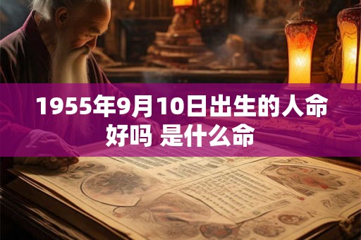 1955年9月10日出生的人命好吗 是什么命 1955年9月10日出生的人命好吗 是什么命