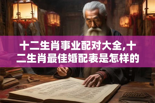 十二生肖事业配对大全,十二生肖最佳婚配表是怎样的？