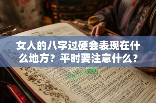 女人的八字过硬会表现在什么地方？平时要注意什么？
