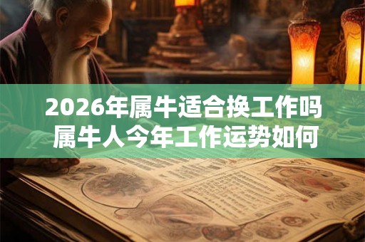 2026年属牛适合换工作吗 属牛人今年工作运势如何