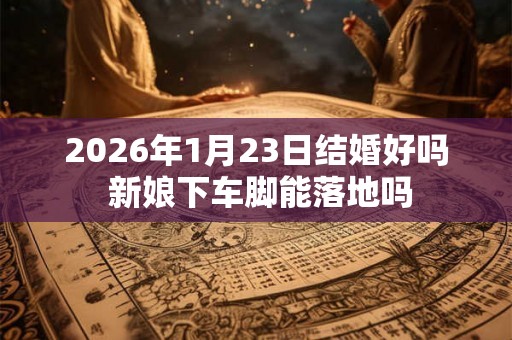2026年1月23日结婚好吗 新娘下车脚能落地吗