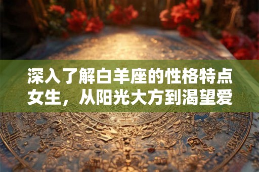 深入了解白羊座的性格特点女生，从阳光大方到渴望爱情，一一剖析她们的独特魅力