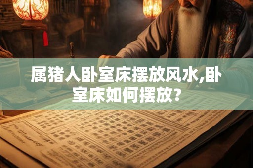 属猪人卧室床摆放风水,卧室床如何摆放？