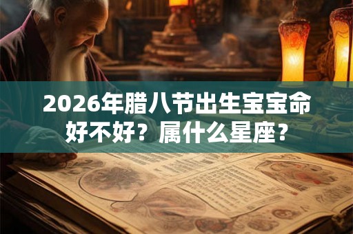 2026年腊八节出生宝宝命好不好？属什么星座？