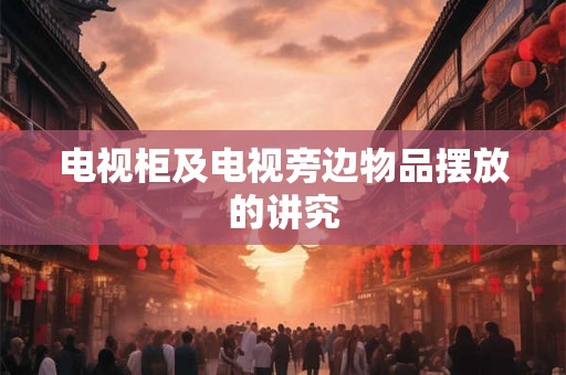 电视柜及电视旁边物品摆放的讲究